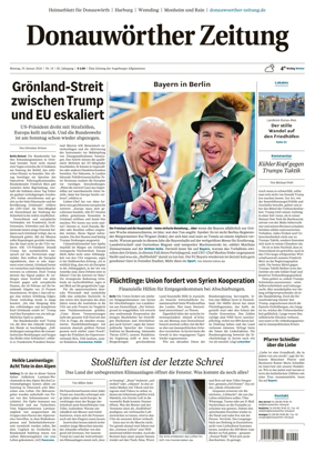 Cover of Donauwoerther Zeitung
