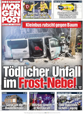 Cover of Dresdner Morgenpost