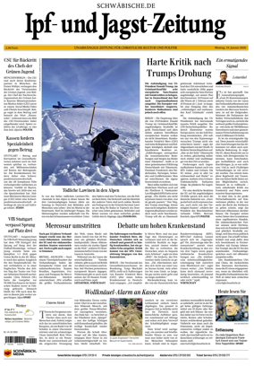 Cover of Ipf- und Jagst-Zeitung