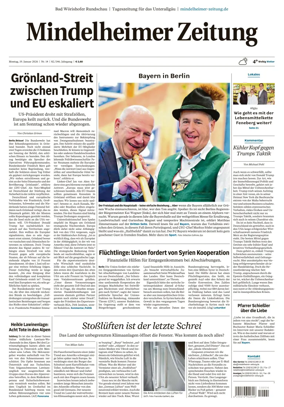 Cover of Mindelheimer Zeitung