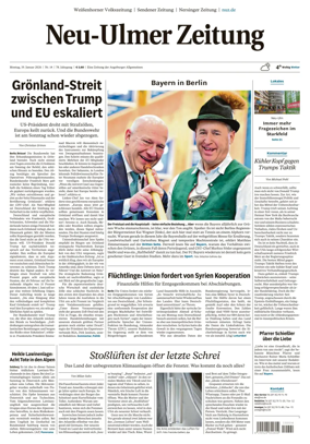 Cover of Neu-Ulmer Zeitung