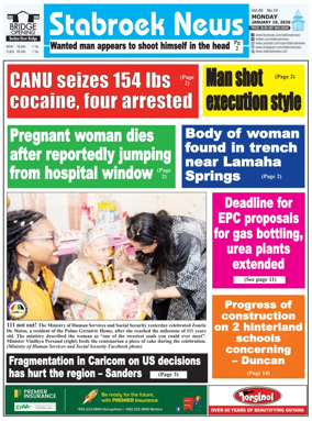 Cover of Stabroek News