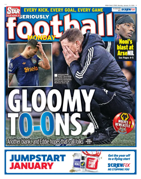 Cover of Irish Daily Star - Fanatic