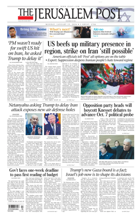 Cover of The Jerusalem Post