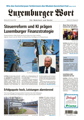 Cover of Luxemburger Wort