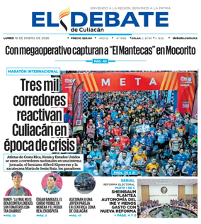 Cover of El Debate de Culiacan