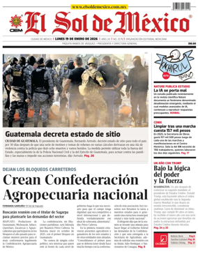 Cover of El Sol de Mexico