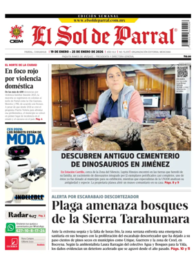 Cover of El Sol de Parral
