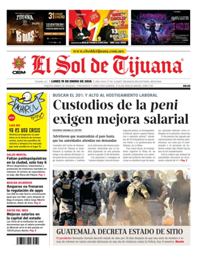 Cover of El Sol de Tijuana