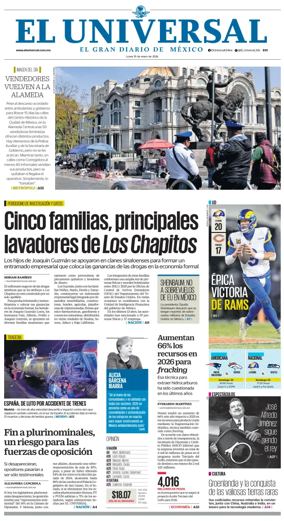 Cover of El Universal