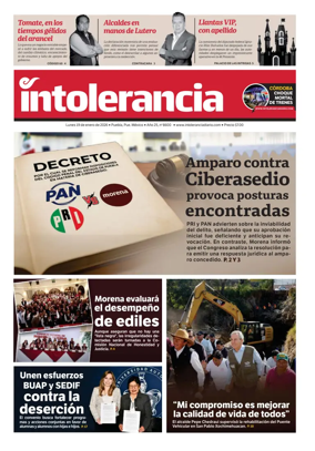 Cover of Intolerancia Diario