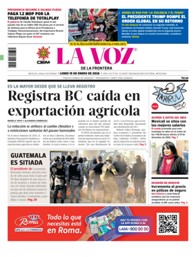 Cover of La Voz de la Frontera