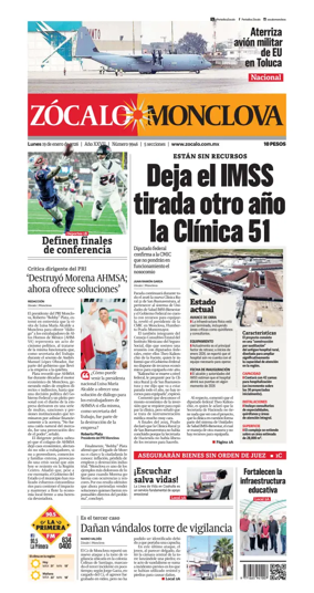 Cover of Zocalo Monclova