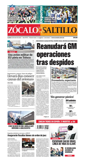 Cover of Zocalo Saltillo