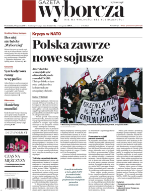 Cover of Gazeta Wyborcza Stoleczna