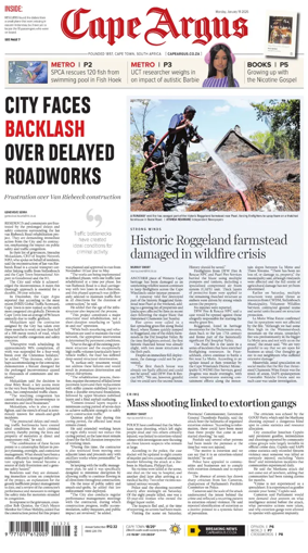 Cover of Cape Argus (PM Edition)