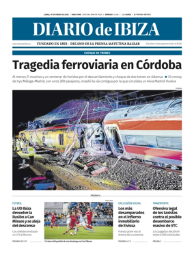 Cover of Diario de Ibiza