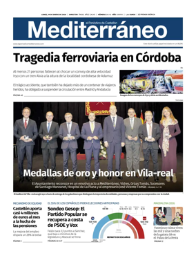 Cover of El Periodico Mediterraneo