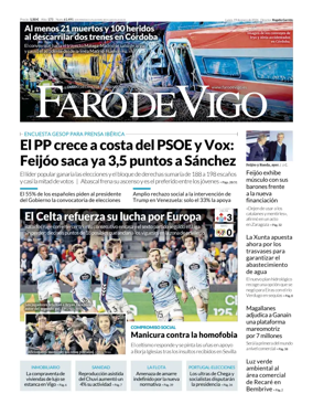 Cover of Faro de Vigo