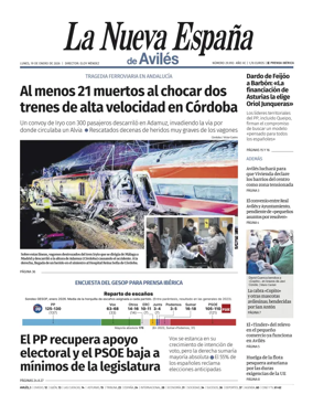 Cover of La Nueva Espana (Aviles)