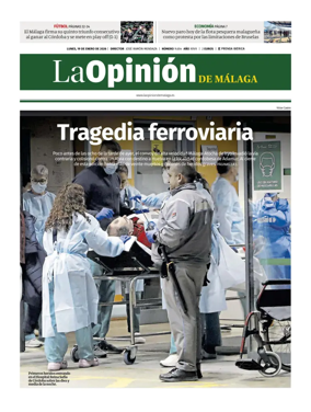 Cover of La Opinion de Malaga