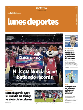 Cover of Lunes Deportes
