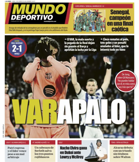 Cover of Mundo Deportivo (At. Madrid)