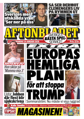 Cover of Aftonbladet