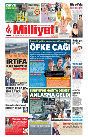 Cover of Milliyet