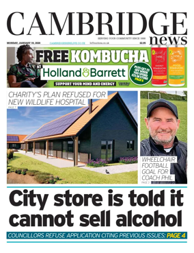 Cover of Cambridge News