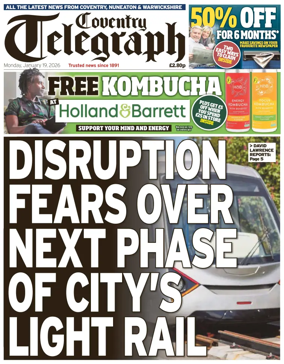 Cover of Coventry Telegraph