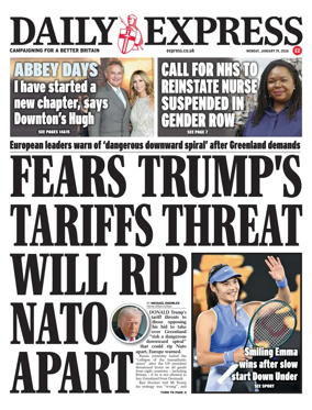 Cover of Daily Express