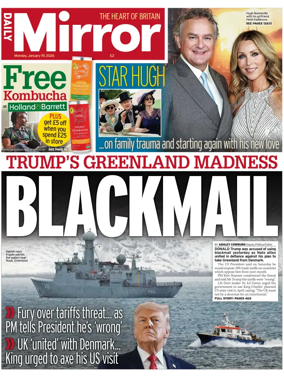 Cover of Daily Mirror