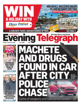 Cover of Evening Telegraph (First Edition)