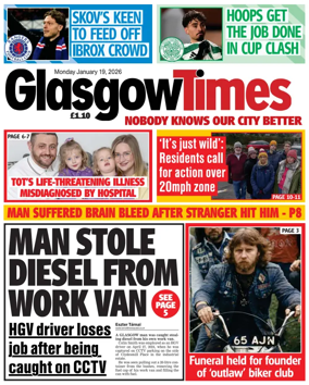 Cover of Glasgow Times