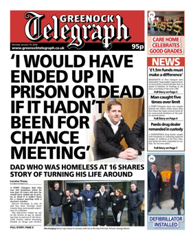 Cover of Greenock Telegraph