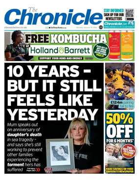 Cover of The Chronicle (South Tyneside and Durham)