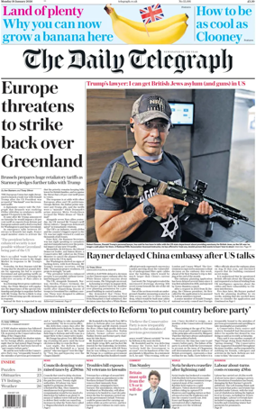 Cover of The Daily Telegraph
