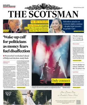 Cover of The Scotsman