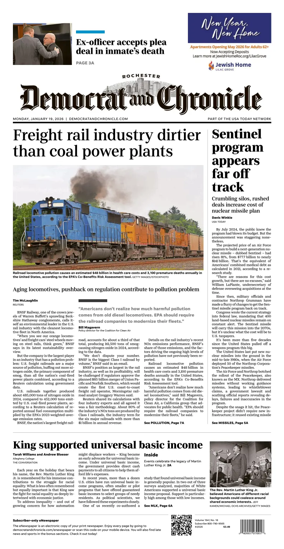 Cover of Democrat and Chronicle