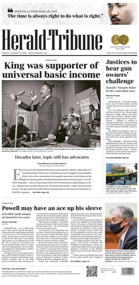 Cover of Herald-Tribune