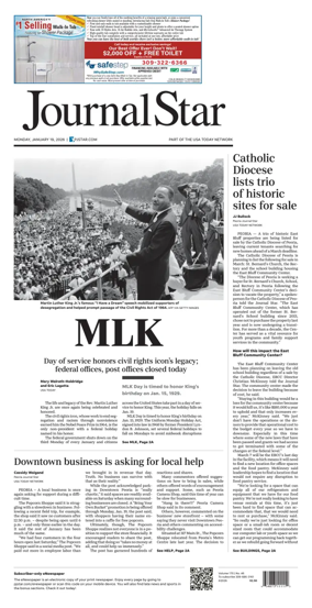 Cover of Journal Star (Peoria)