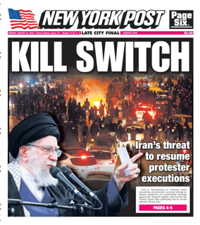 Cover of New York Post