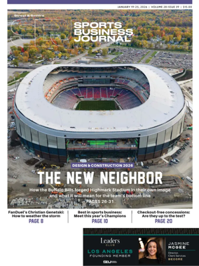 Cover of Sports Business Journal