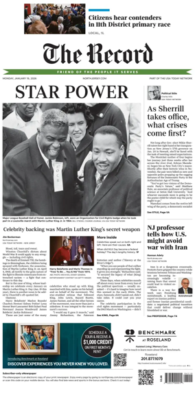 Cover of The Bergen Record