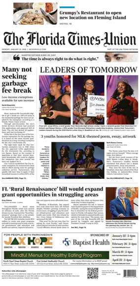 Cover of The Florida Times-Union