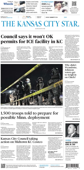 Cover of The Kansas City Star