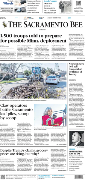 Cover of The Sacramento Bee