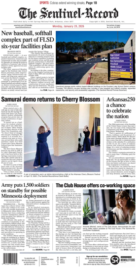 Cover of The Sentinel-Record