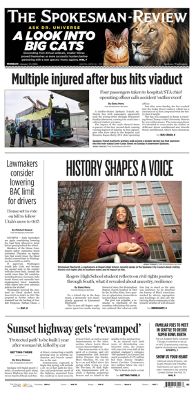 Cover of The Spokesman-Review (Spokane)